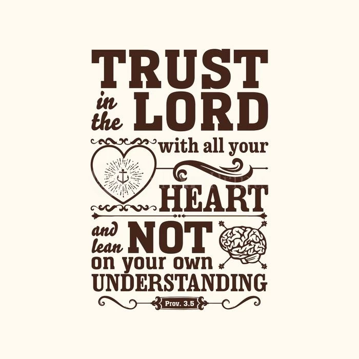 Trust In The Lord 1 Trust In The Lord