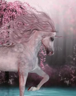Cherry Blossom Unicorn
