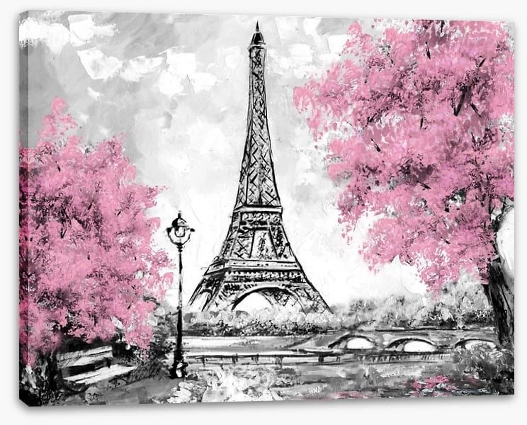 Eiffel Tower Blossom 2 Eiffel Tower Blossom - Image 2
