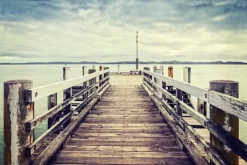 Jetty At Maraetai Beach