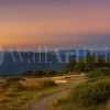 Craigs Hut Sunset Panorama