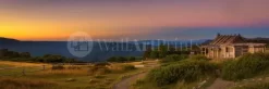 Craigs Hut Sunset Panorama