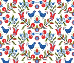 Bluebirds And Berries