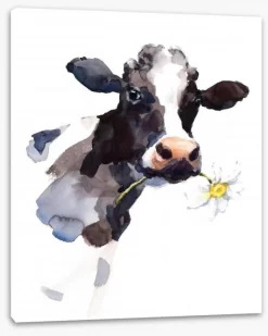 Daisy The Cow 3 Daisy The Cow -Art Mural Shop 171476668 StretchedCanvas