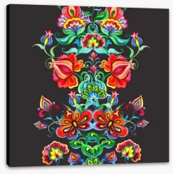 Faery Flowers 1 -Art Mural Shop 190190163 stretchedcanvas