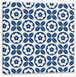 Growing Blue -Art Mural Shop 191782606 stretchedcanvas