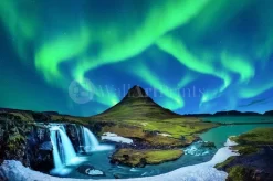 Borealis Above Kirkjufell