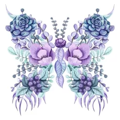 Succulent Butterfly