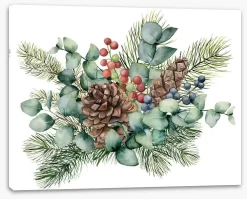Eucalyptus Cones -Art Mural Shop 216549759 stretchedcanvas