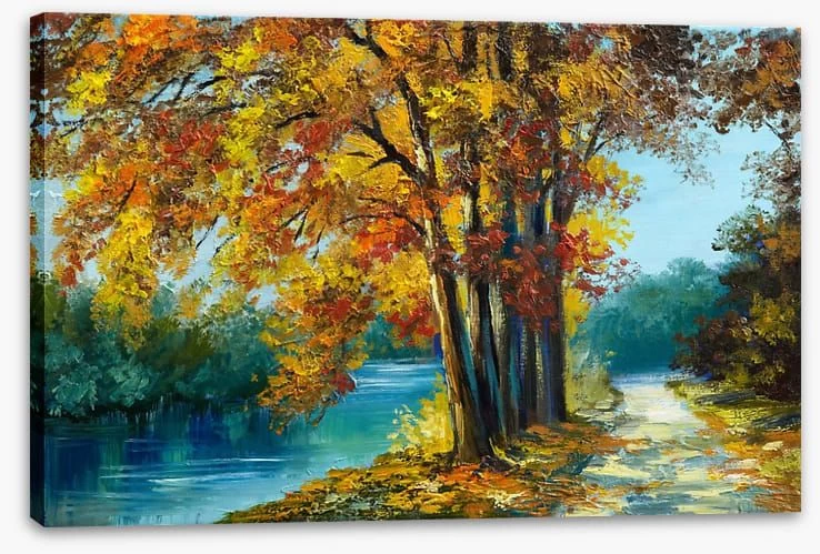 Autumn River Walk 2 Autumn River Walk - Image 2