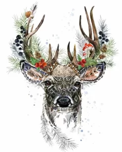 Forest Reindeer 8 Forest Reindeer -Art Mural Shop 239121800