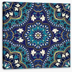 Persian Blues I -Art Mural Shop 248375019 stretchedcanvas