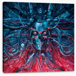 Heavy Metal Mind -Art Mural Shop 248633808 stretchedcanvas