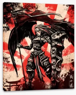 The Angel Warrior -Art Mural Shop 249689430 stretchedcanvas