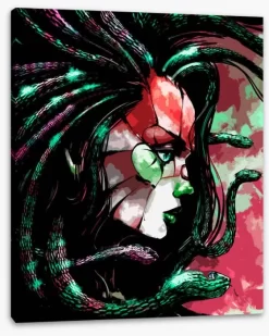 Gorgon Medusa -Art Mural Shop 253906105 stretchedcanvas