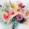 Summer Bloom Aquarelle