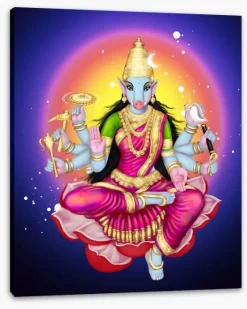 The Boar-faced Goddess -Art Mural Shop 310422146 stretchedcanvas