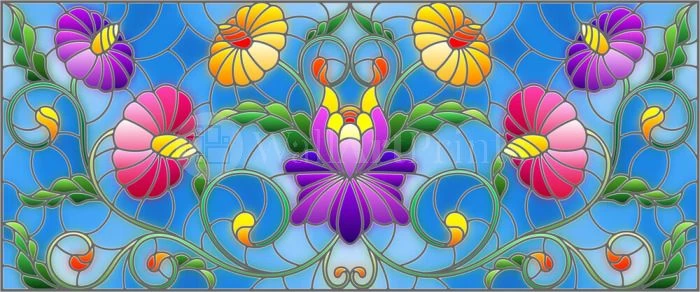 Blue Sky Bloom Window 1 Blue Sky Bloom Window