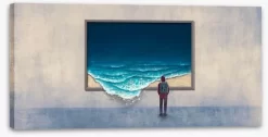 Ocean Escape -Art Mural Shop 333911097 stretchedcanvas