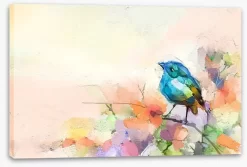 Birds Of A Feather 1 -Art Mural Shop 334430292 stretchedcanvas
