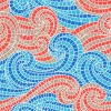Swirly Sea Mosaic I