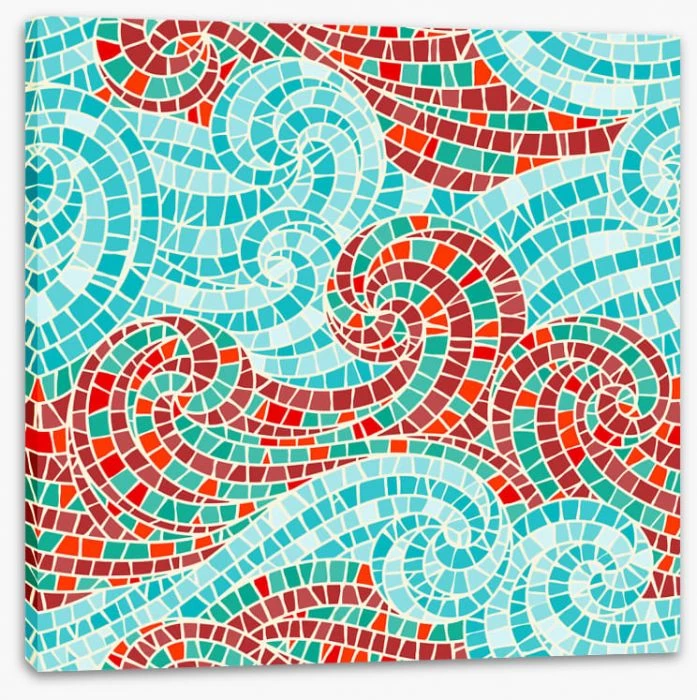 Swirly Sea Mosaic II 2 Swirly Sea Mosaic II - Image 2