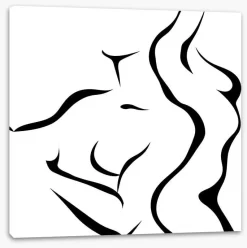 Couple -Art Mural Shop 34593125 stretchedcanvas