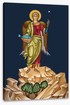 Healing Of Tobit -Art Mural Shop 347972250 stretchedcanvas