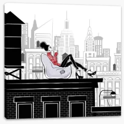 Uptown Girl I 3 Uptown Girl I -Art Mural Shop 359416979 stretchedcanvas