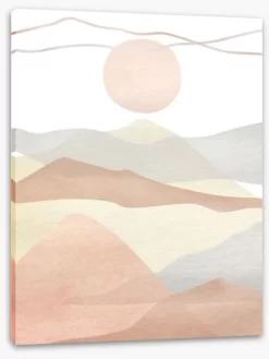 Desert Sun -Art Mural Shop 368243921 stretchedcanvas