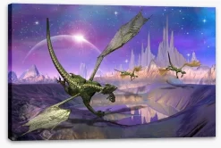 Starshine Dragons -Art Mural Shop 37298286 stretchedcanvas