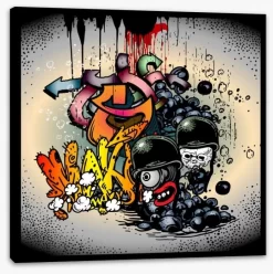 Shell Shock -Art Mural Shop 38320142 stretchedcanvas