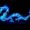 Blue Fire Dragon