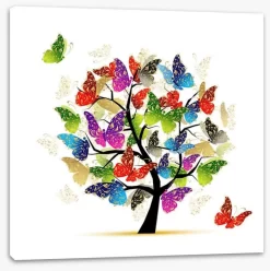 Butterfly Tree -Art Mural Shop 39097652 stretchedcanvas