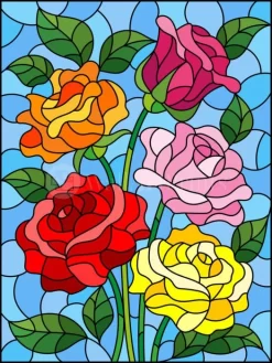 Rose Bloom Window