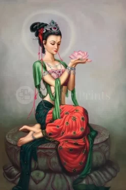 Holding The Lotus I
