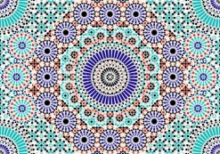 Berber Blues Mosaic