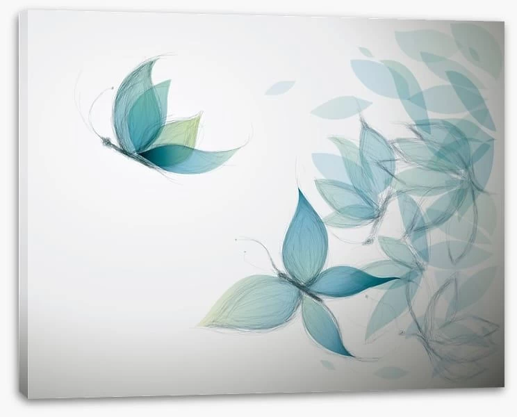 Azure Butterfly Leaves 2 Azure Butterfly Leaves - Image 2