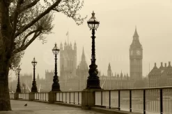 Westminster Through The Fog