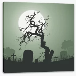 The Dead Of Night -Art Mural Shop 42767589 stretchedcanvas