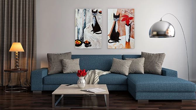 Chat Noire Avec Un Fleur 3 Chat Noire Avec Un Fleur - Image 3