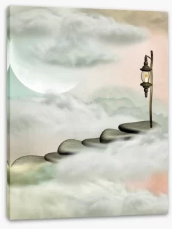 Lighting Up The Sky -Art Mural Shop 46826996 stretchedcanvas