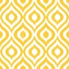 Yellow Geometric Ikat