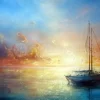 Sail Boat Seascape