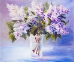 Lilacs In A Vase