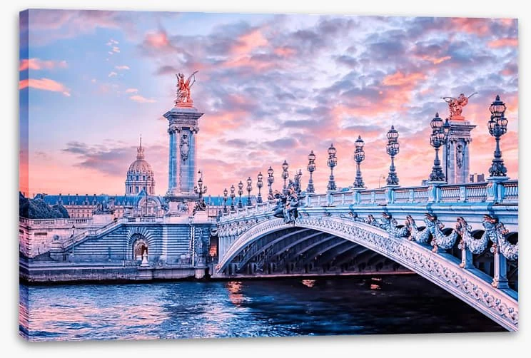 Pont Alexandre In Pastel 2 Pont Alexandre In Pastel - Image 2