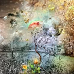 Wonderland Of The Golden Tulip