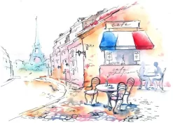 The Little Parisian Cafe