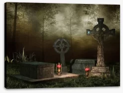 Sarcophagus Shadows 3 Sarcophagus Shadows -Art Mural Shop 53821494 stretchedcanvas