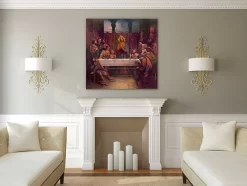 Fresco Of The Last Supper -Art Mural Shop 54772549 add image